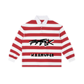 ATTACK STRIPED RUGBY SHIRT
