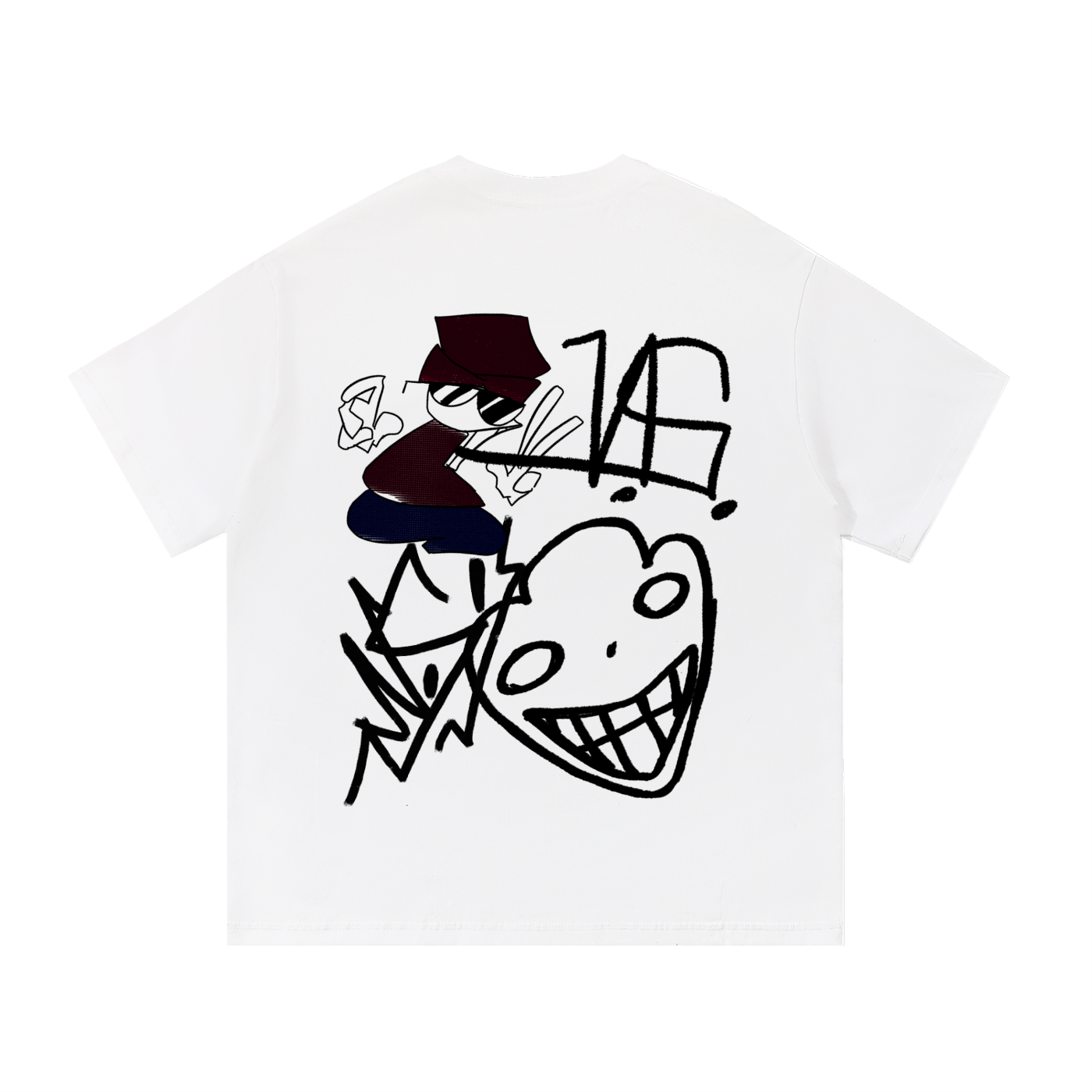 N.S. TIMMY TAGGED T-SHIRT