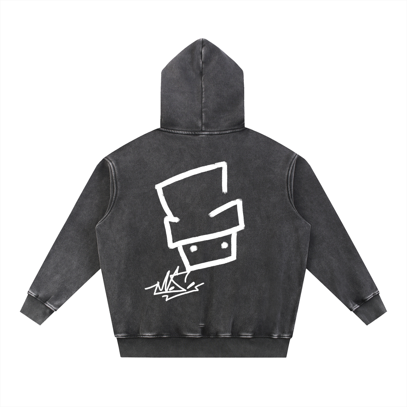 N.S. SMILE TAG HOODIE
