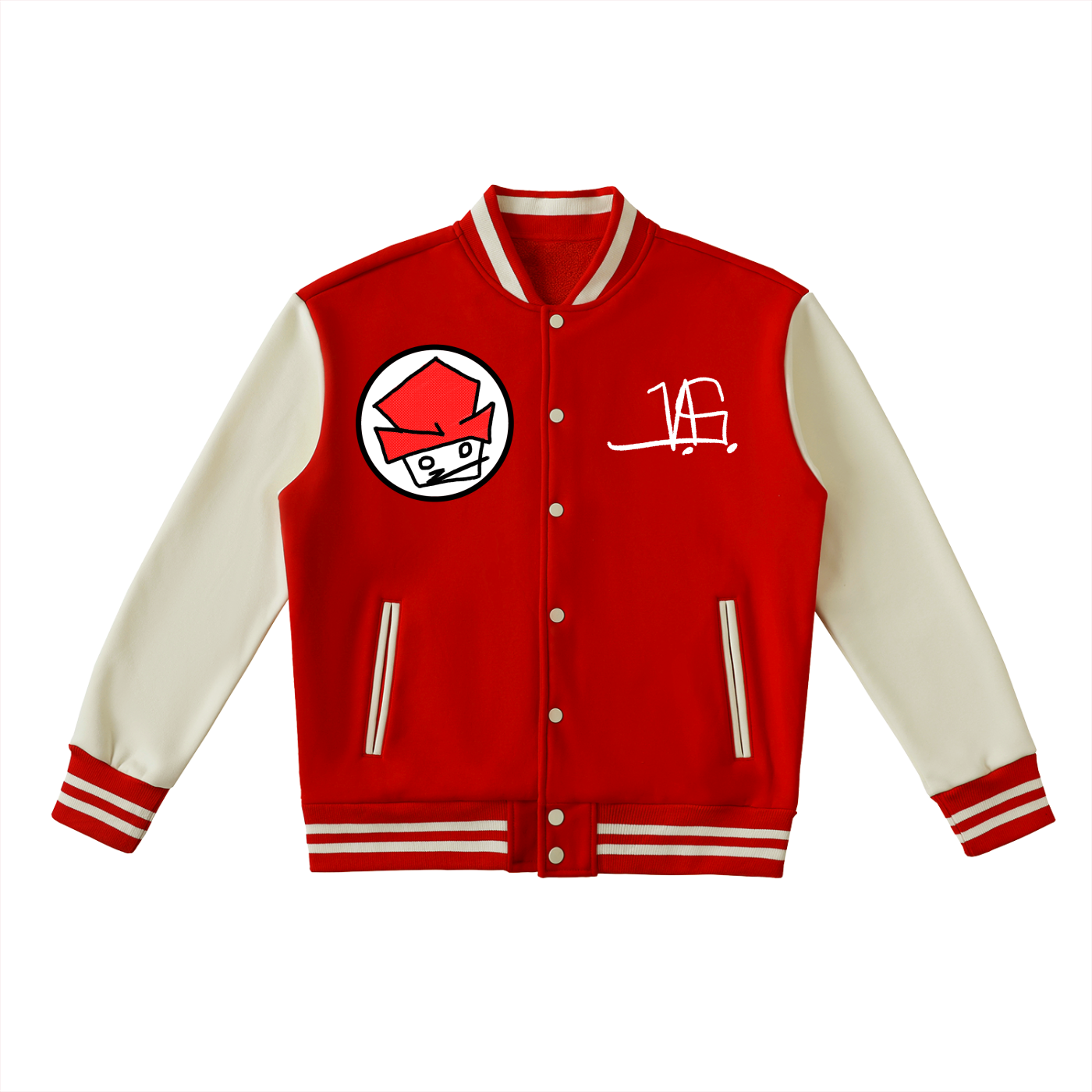 N.S. RED VARSITY JACKET