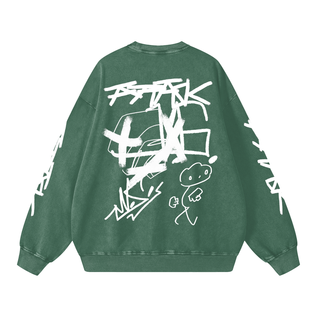 ATTACK CREWNECK