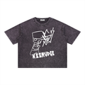 N.S.SMUDGED BOXY TSHIRT