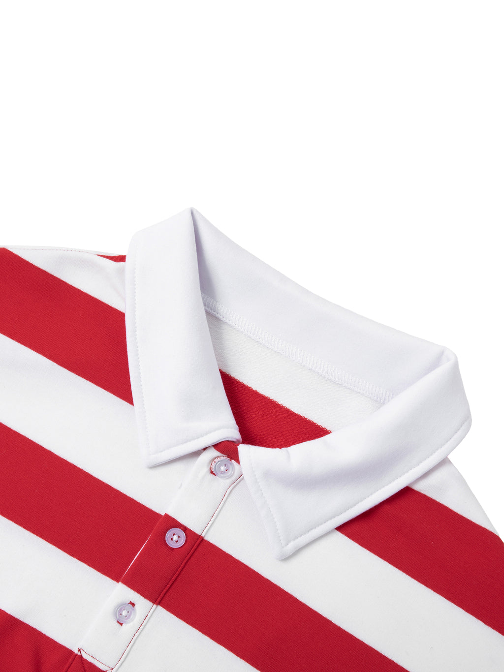 ATTACK STRIPED RUGBY SHIRT