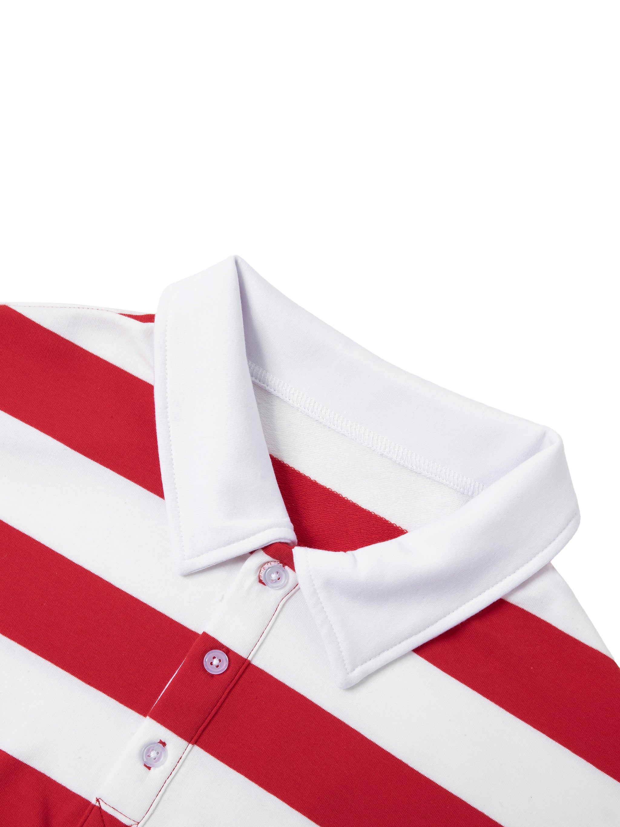 ATTACK STRIPED RUGBY SHIRT