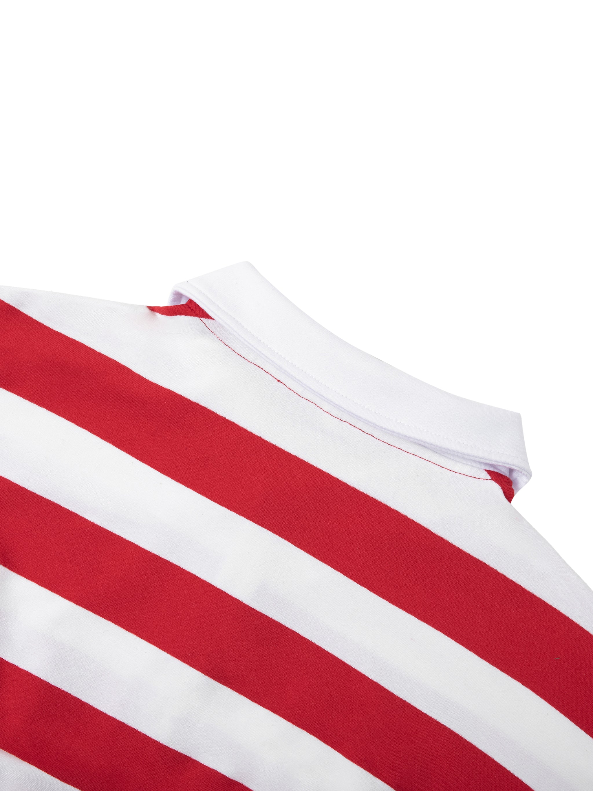 ATTACK STRIPED RUGBY SHIRT